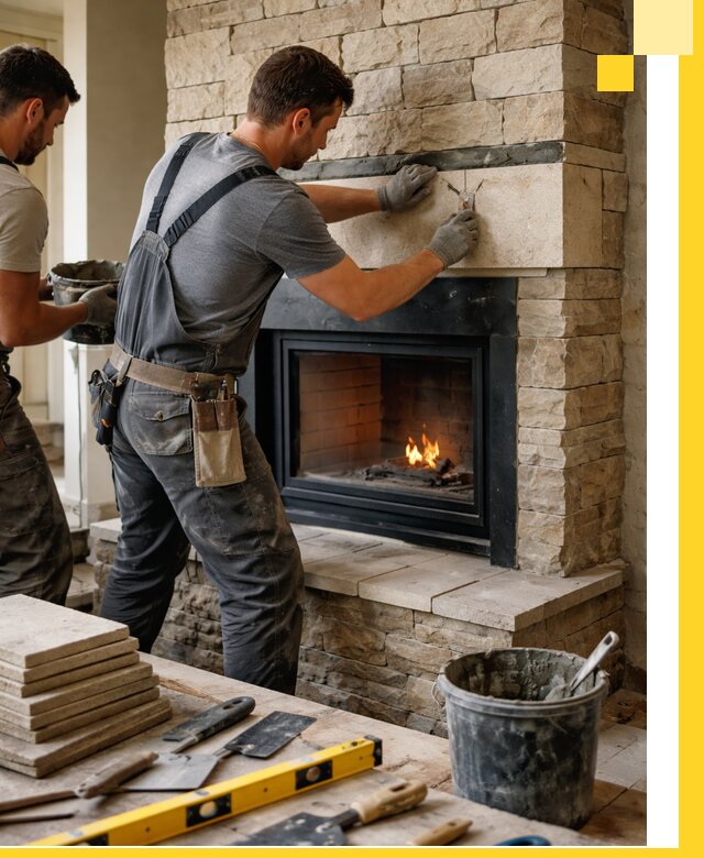 Проектирование и установка открытых каминов в Морозовске