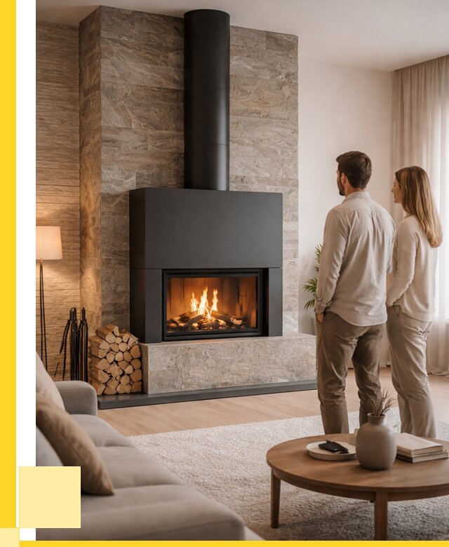 Закрытые камины под ключ в Морозовске от 123192 р., ЭриданМрз