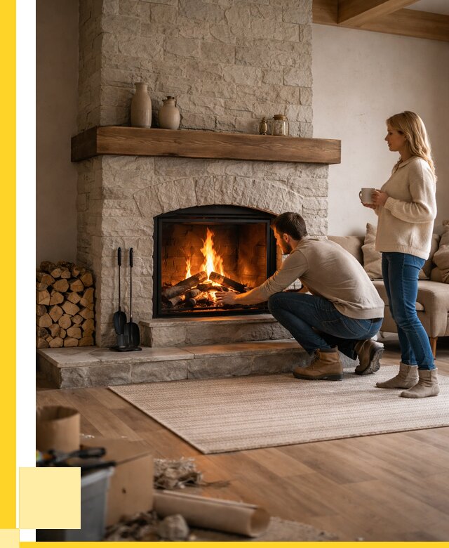 Камины для загородного дома в Морозовске от 359310 р., ЭриданМрз