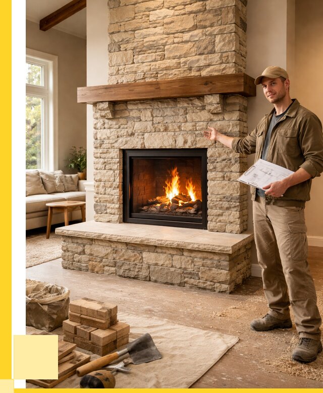 Камины под ключ в Морозовске от 184788 р. | ЭриданМрз — установка