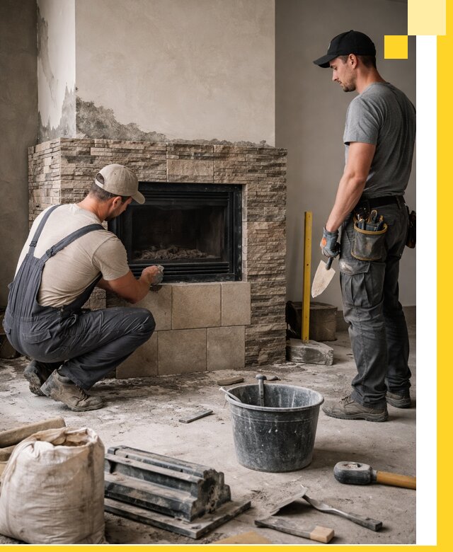 Камины под ключ в Морозовске: проект, изготовление и монтаж