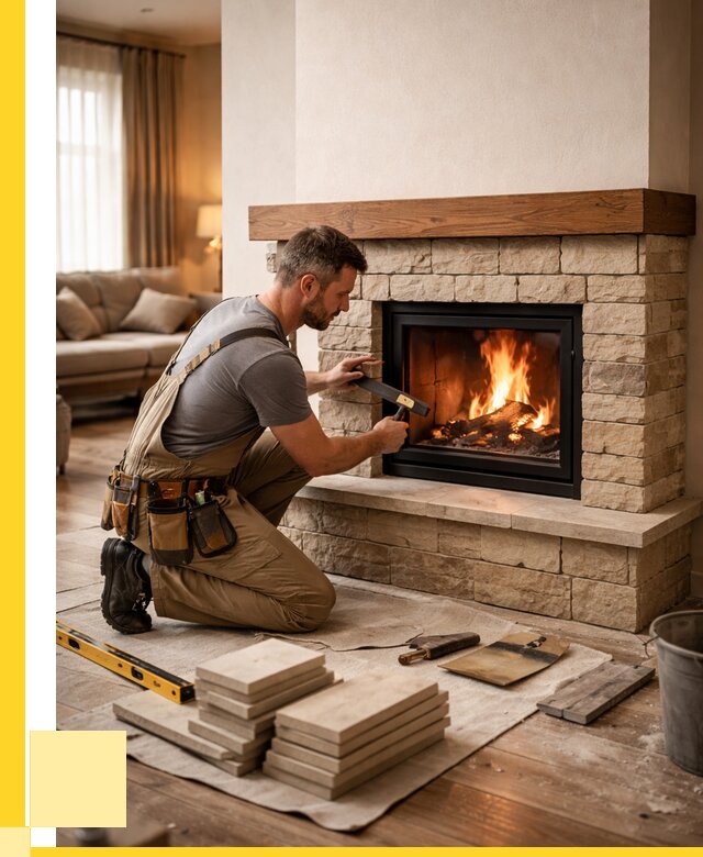 Строительство каминов в Морозовске от 153990 р., ЭриданМрз - под ключ