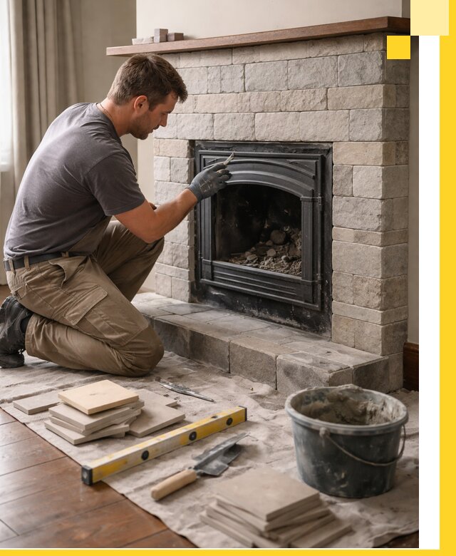 Профессиональный ремонт каминов в Морозовске восстановление и сервис