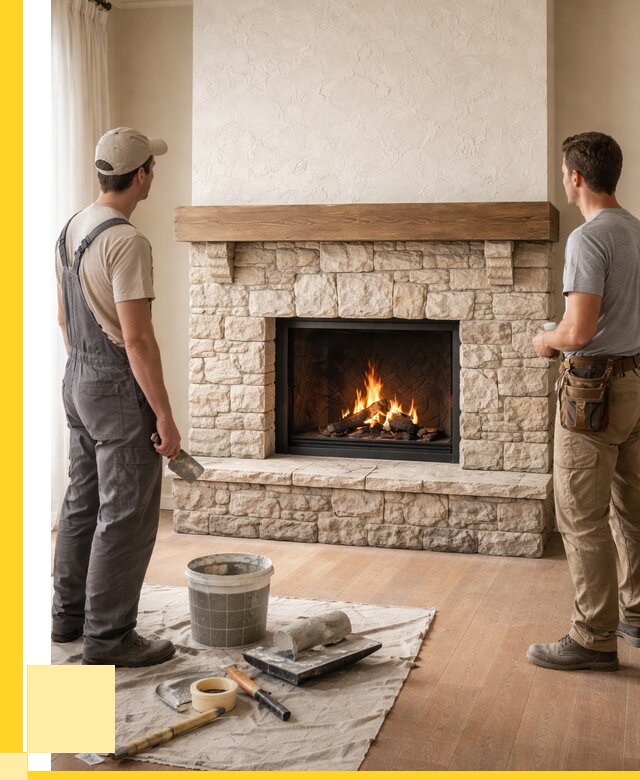 Отделка каминов в Морозовске от 6673 р. под ключ | ЭриданМрз