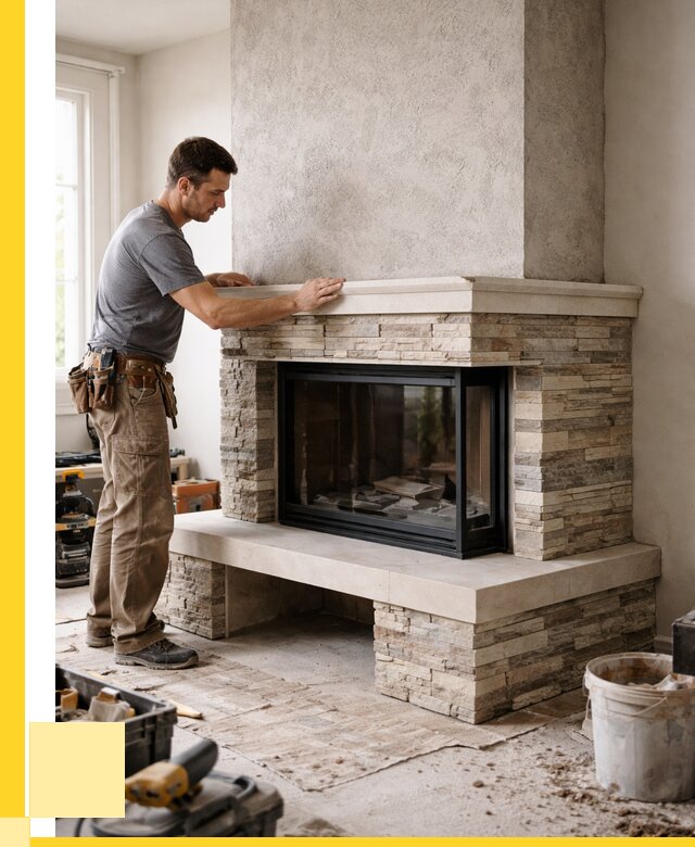 Изготовление каминов под ключ в Морозовске от 153990 р. | ЭриданМрз