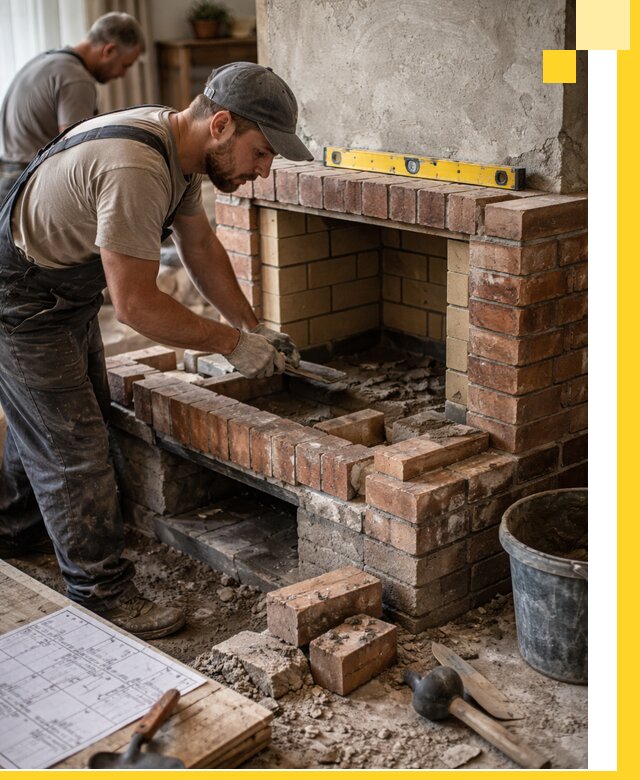 Изготовление и установка каминопечей под ключ в Морозовске