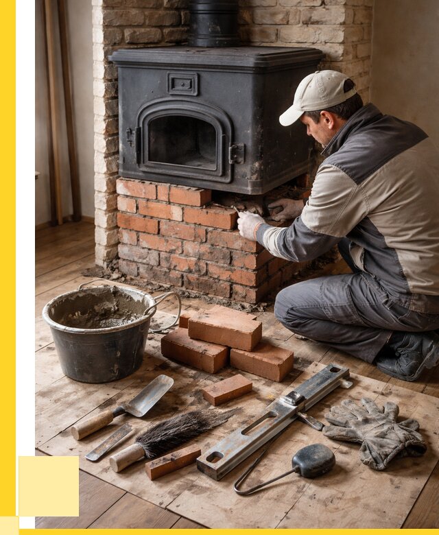 Ремонт печей в Морозовске от 12319 р., услуги печника ЭриданМрз