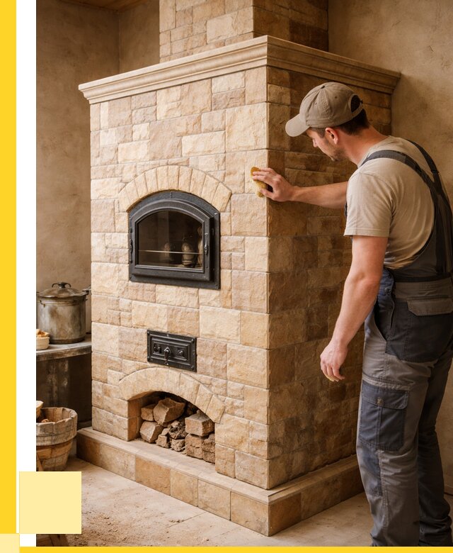 Облицовка печей в Морозовске от 4620 р. под ключ | ЭриданМрз