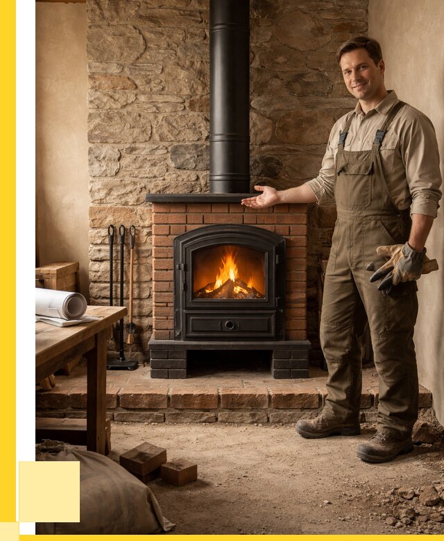 Печи отопительные из кирпича в Морозовске от 82128 р., ЭриданМрз