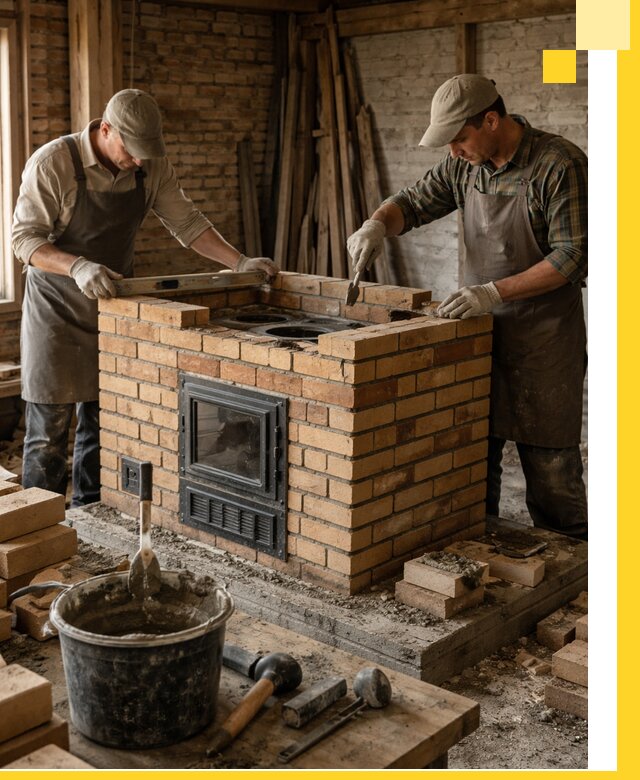 Изготовление и установка варочных печей под ключ в Морозовске