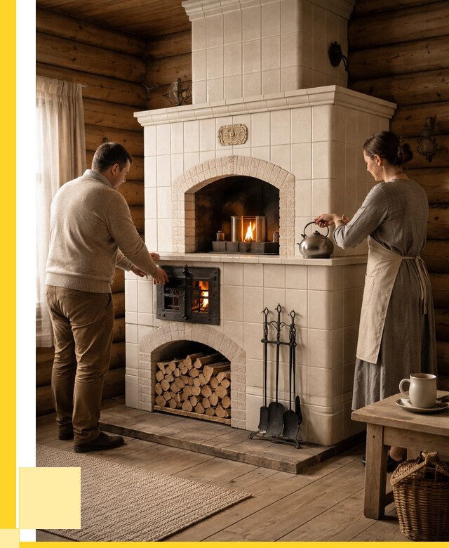 Русские печи в Морозовске: установка от 153990 р. ЭриданМрз