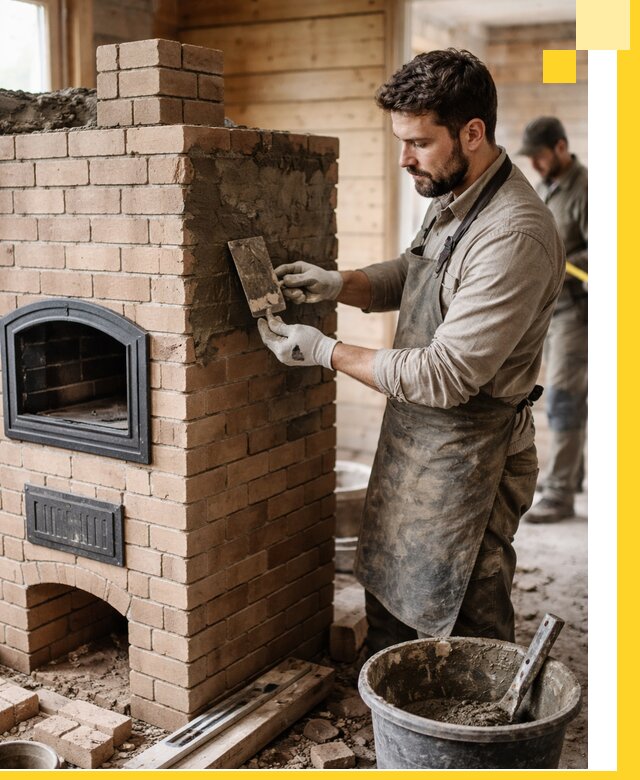 Изготовление и установка печей-шведок под ключ в Морозовске