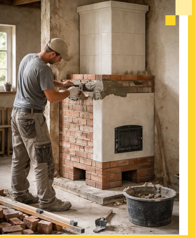 Изготовление и установка печей-голландок под ключ в Морозовске