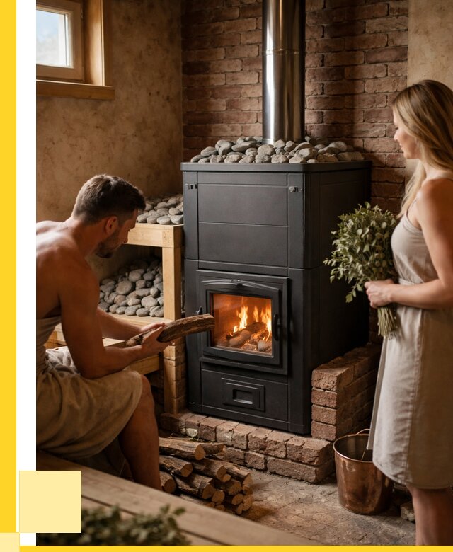 Кирпичная печь для бани на заказ в Морозовске от 56463 р. | ЭриданМрз