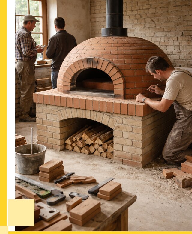 Помпейская печь дровяная для пиццы в Морозовске | ЭриданМрз от 205320 р.