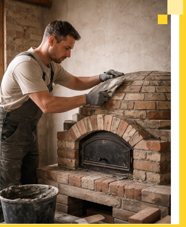 Изготовление и монтаж помпейских печей на заказ в Морозовске