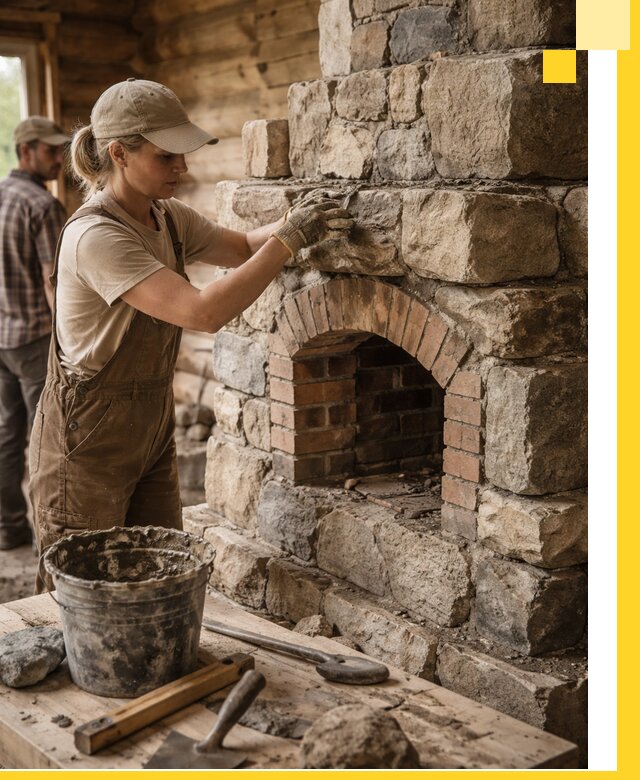 Каменные печи на заказ и монтаж в Морозовске, долговечные решения