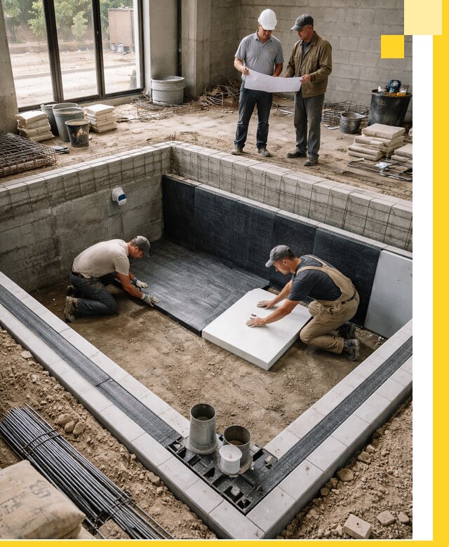 Проекты частных и общественных бассейнов под ключ в Морозовске