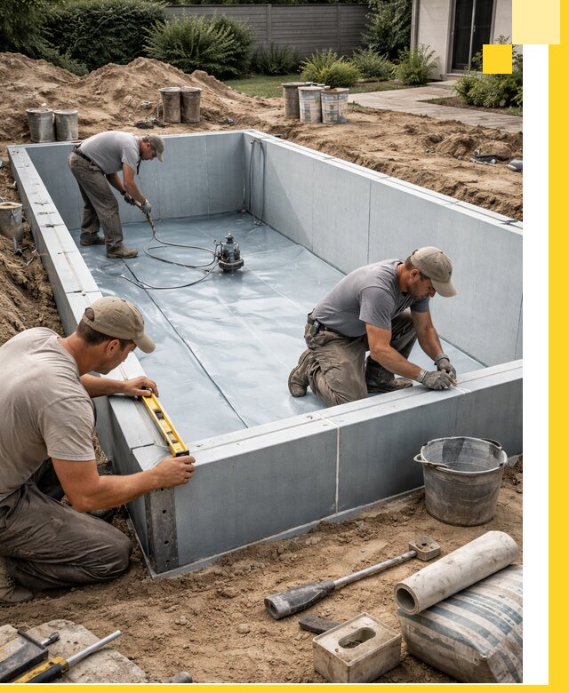 Профессиональный монтаж бассейнов под ключ в Морозовске с гарантией