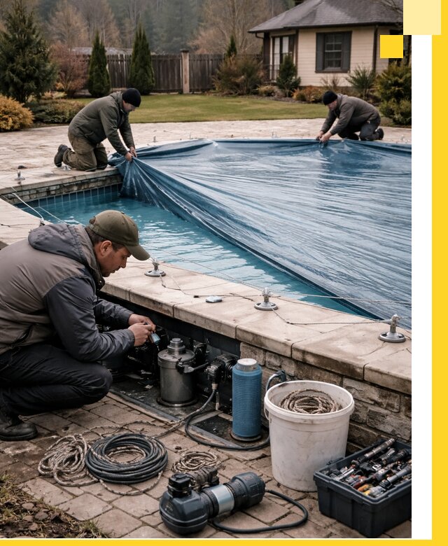 Консервация бассейнов в Морозовске: подготовка к длительному хранению