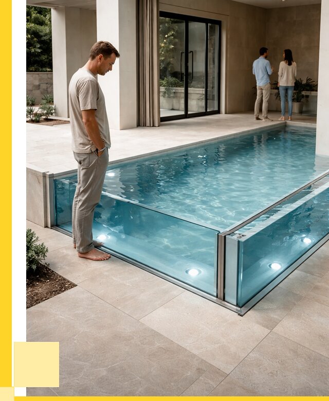 Стеклянные бассейны в Морозовске от 1231920 р. | ЭриданМрз — мозаика