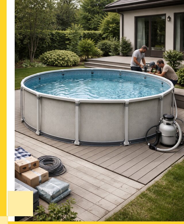 Купить каркасные бассейны в Морозовске от 46197 р. | ЭриданМрз