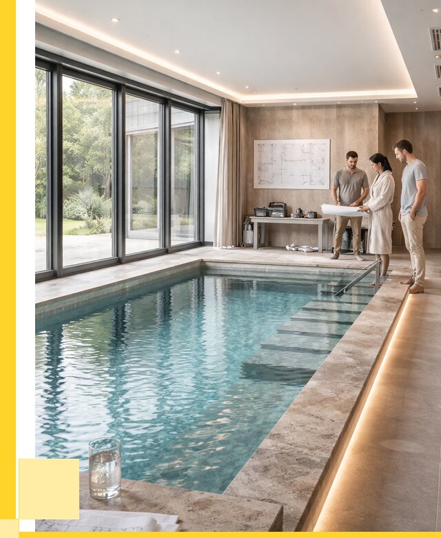 Закрытые бассейны под ключ в Морозовске от 2566500 р. | ЭриданМрз