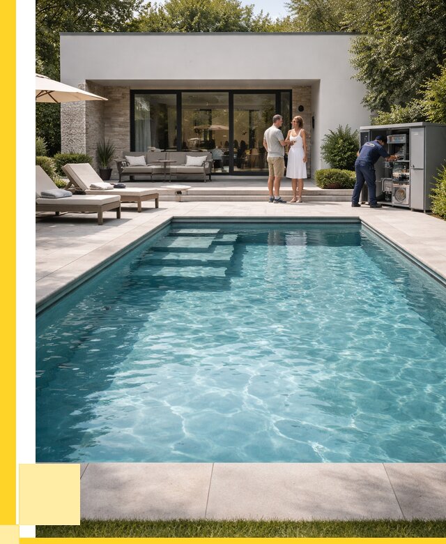 Бассейн в доме в Морозовске под ключ от 1231920 р. | ЭриданМрз