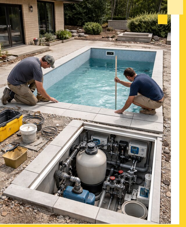 Строительство качественных домашних бассейнов под ключ в Морозовске