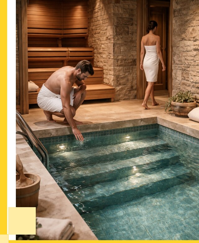 Сауна с бассейном под ключ в Морозовске от 123192 р., ЭриданМрз