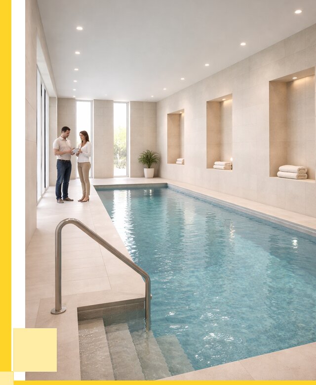 Бассейны в помещении под ключ в Морозовске от 1539900 р. | ЭриданМрз