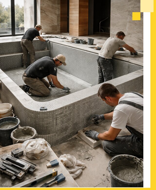 Строительство и установка СПА бассейнов под ключ в Морозовске