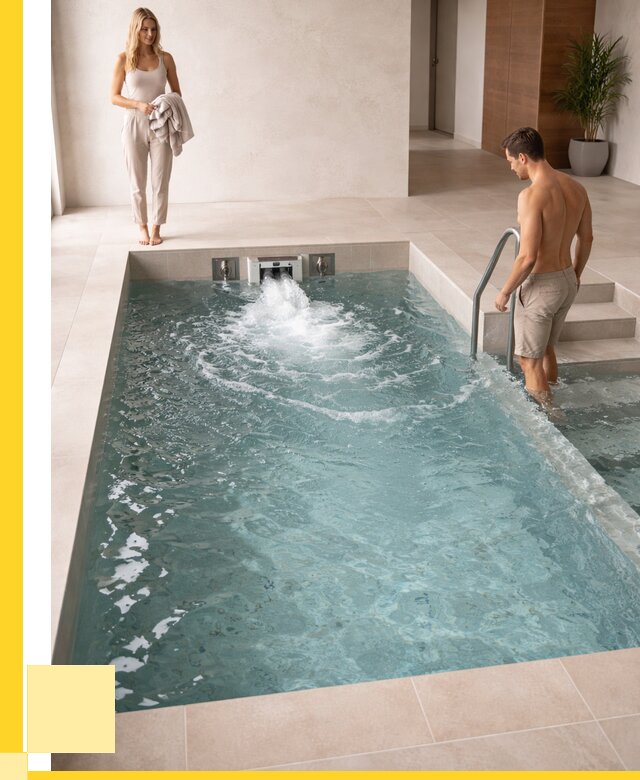 Бассейн с противотоком в Морозовске от 256650 р. | ЭриданМрз