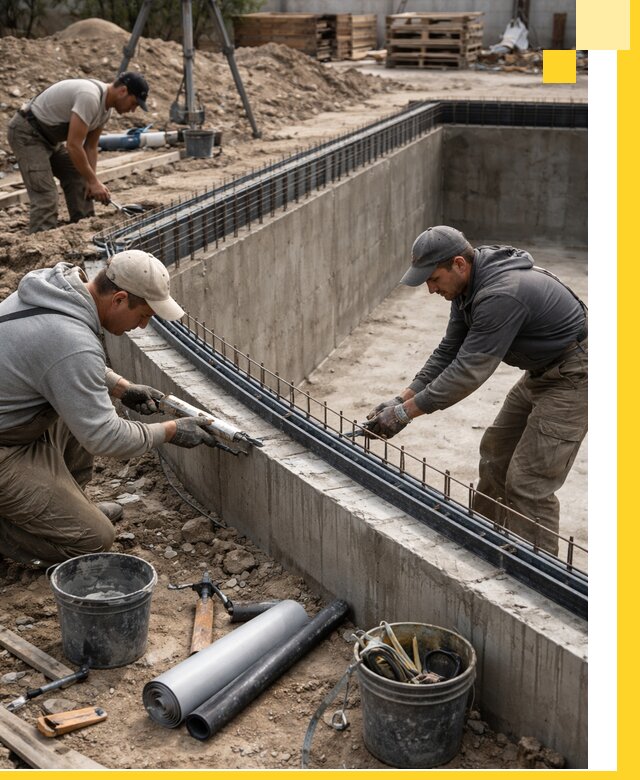 Качественный монтаж чаши бассейна в Морозовске под ключ с гарантией