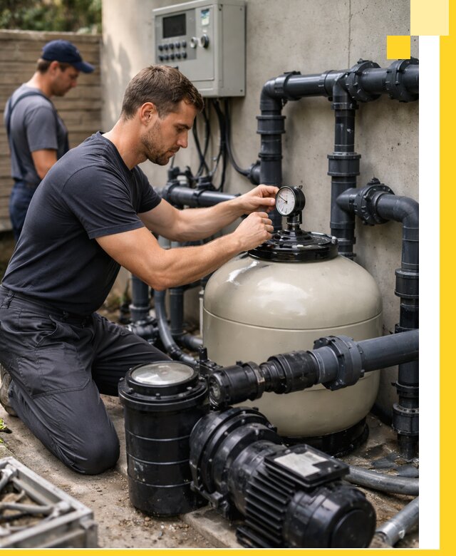 Поставка и монтаж фильтровального оборудования для бассейнов в Морозовске