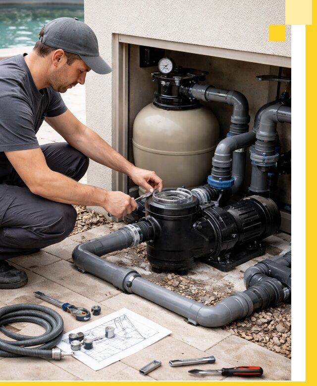 Поставка, монтаж и сервис насосов для бассейнов в Морозовске