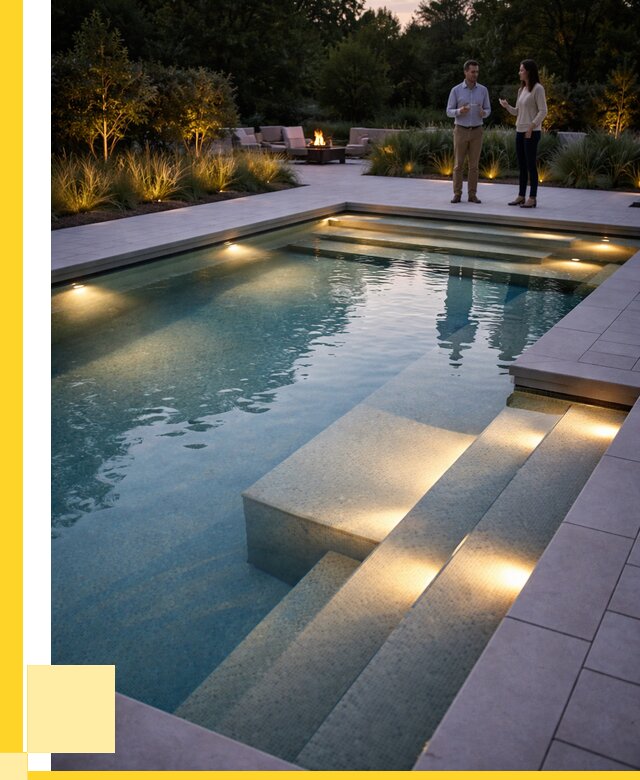 Освещение бассейнов в Морозовске под ключ от 25665 р. | ЭриданМрз