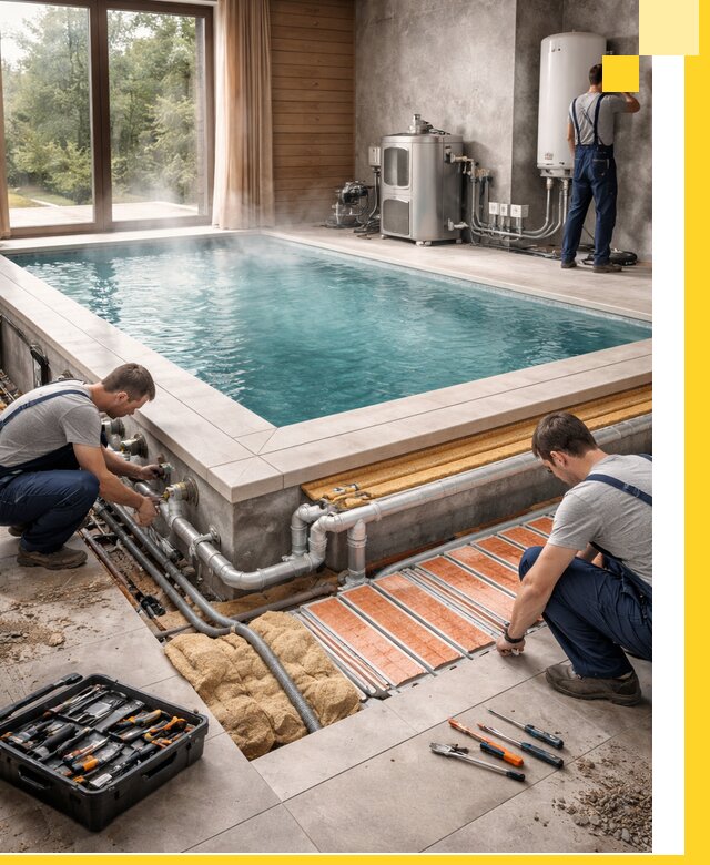 Проектирование и строительство тёплых бассейнов в Морозовске