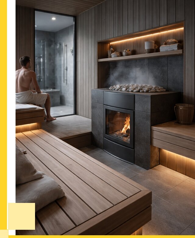 Проект сауны в частном доме в Морозовске от 35931 р. | ЭриданМрз