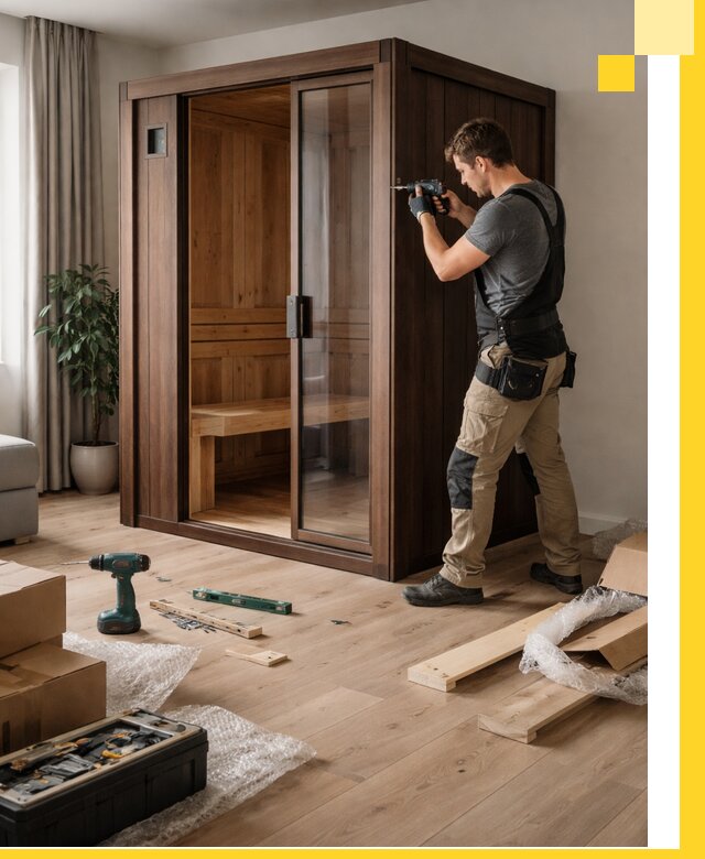 Установка и производство мини саун под ключ в Морозовске