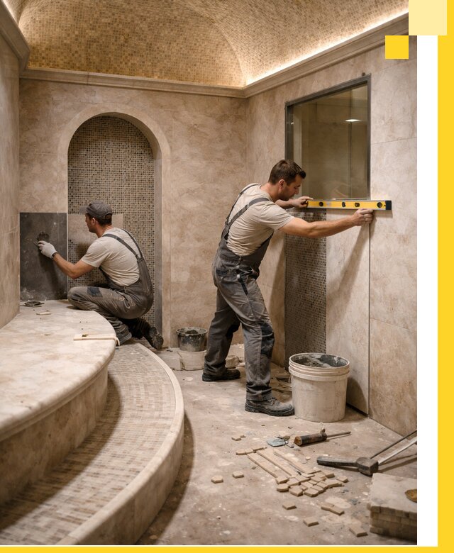 Проектирование и строительство саун с хамамом под ключ в Морозовске