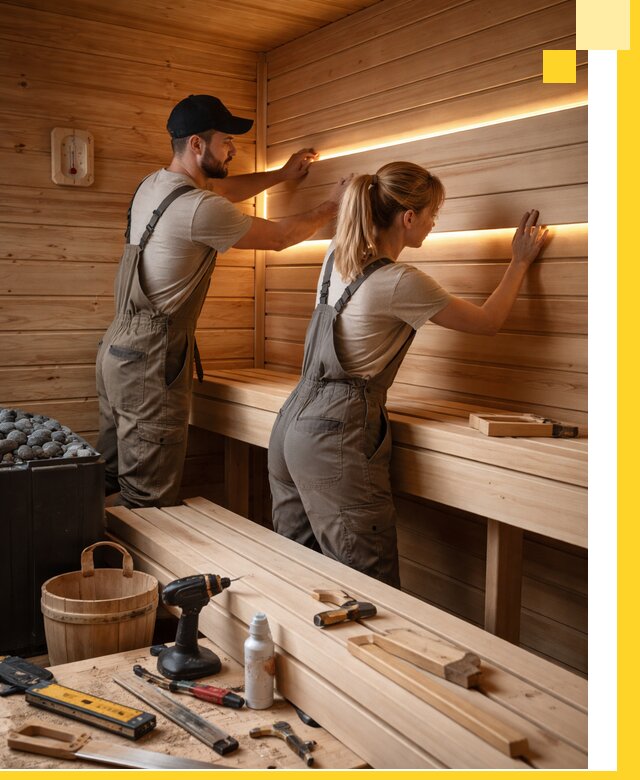 Дизайн саун и бань под ключ с индивидуальным проектом в Морозовске