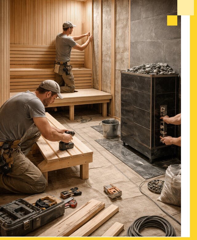 Дизайн и строительство интерьерных саун под ключ в Морозовске