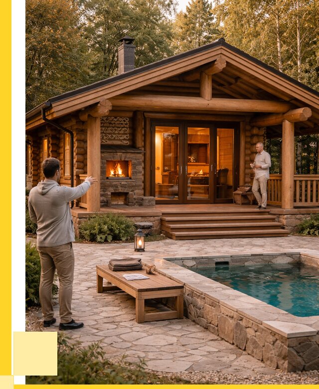 Проекты бань и хамам в Морозовске от 25665 р. | ЭриданМрз