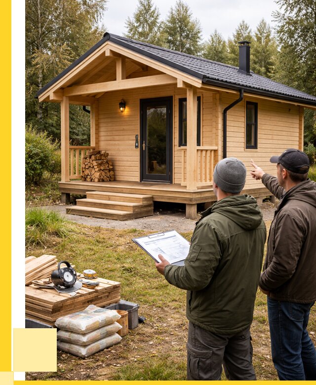 Каркасные бани под ключ в Морозовске от 307980 р. | ЭриданМрз