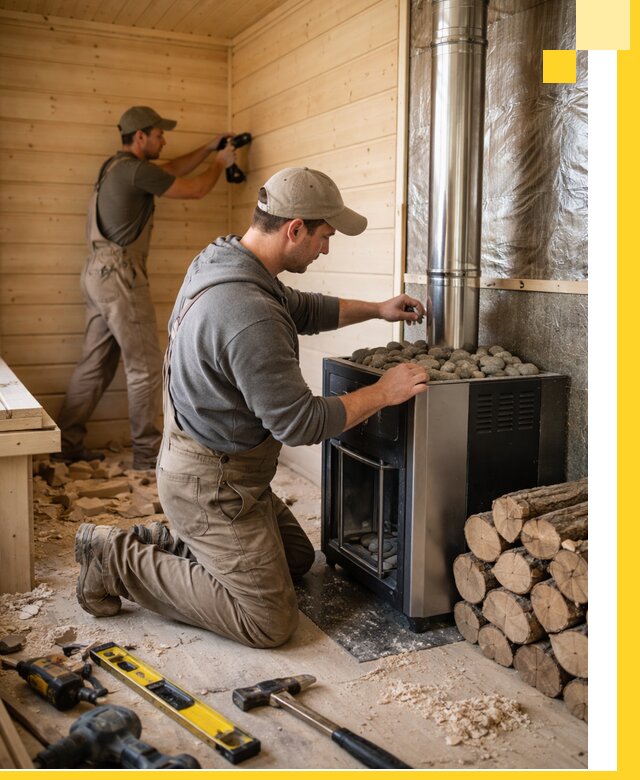 Строительство деревянных бань под ключ в Морозовске проекты и монтаж