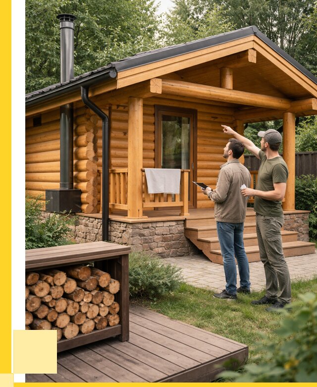 Бани для дачи под ключ в Морозовске от 256650 р. | ЭриданМрз