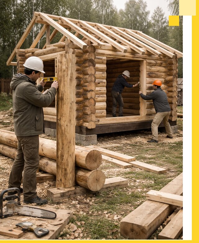 Строительство бань для дачи под ключ в Морозовске с доставкой и монтажом