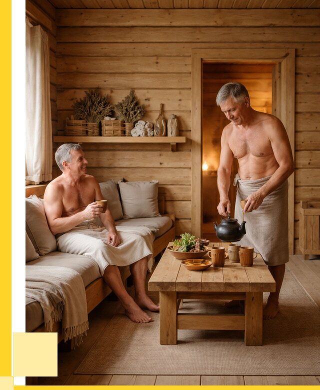 Бани с комнатой отдыха под ключ в Морозовске от 461970 р. | ЭриданМрз