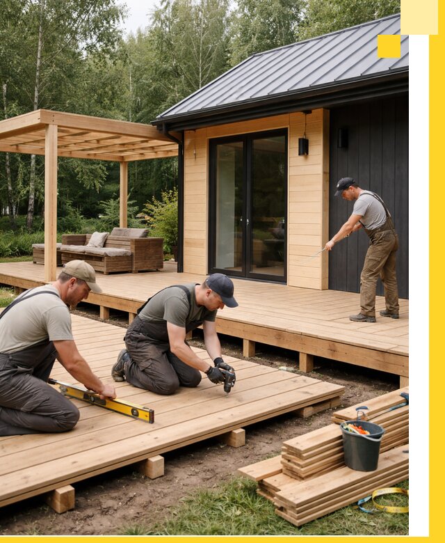 Строительство бань с террасой и бассейном под ключ в Морозовске